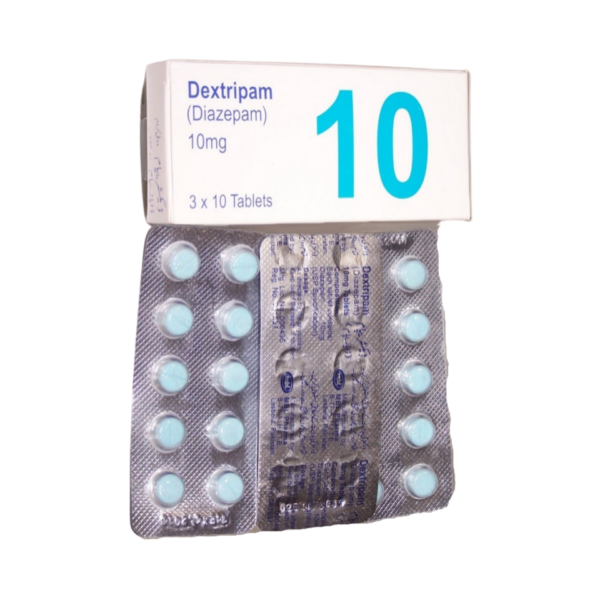 Dextripam Diazepam 10mg Tablets in the UK