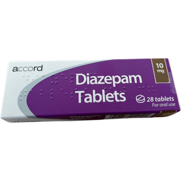 Diazepam 10mg tablets in the UK